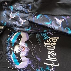 Disney Ursula Active Set from Torrid Size 3 top Size 1 bottom